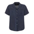 La Martina - Navy Linen Short-sleeved Shirt S/S SHIRTS La Martina