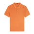 Paul & Shark - Washed Orange Cotton Piqué Polo Shirt S/S POLOS Paul & Shark