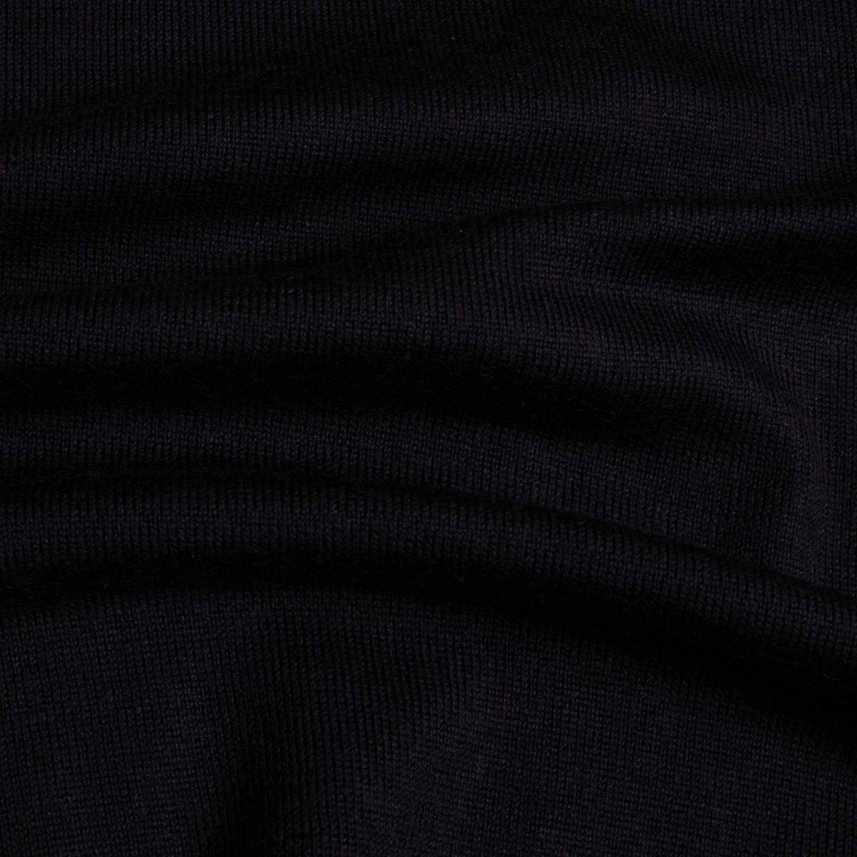 Fedeli - Navy Lana 140's Wool T-shirt TEE SHIRTS Fedeli