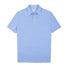 Fedeli - Cotton Piqué Polo Shirt Light Blue S/S POLOS FEDELI