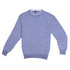 Fedeli - Striped Blue Cashmere Linen Crewneck Sweater KNITWEAR FEDELI