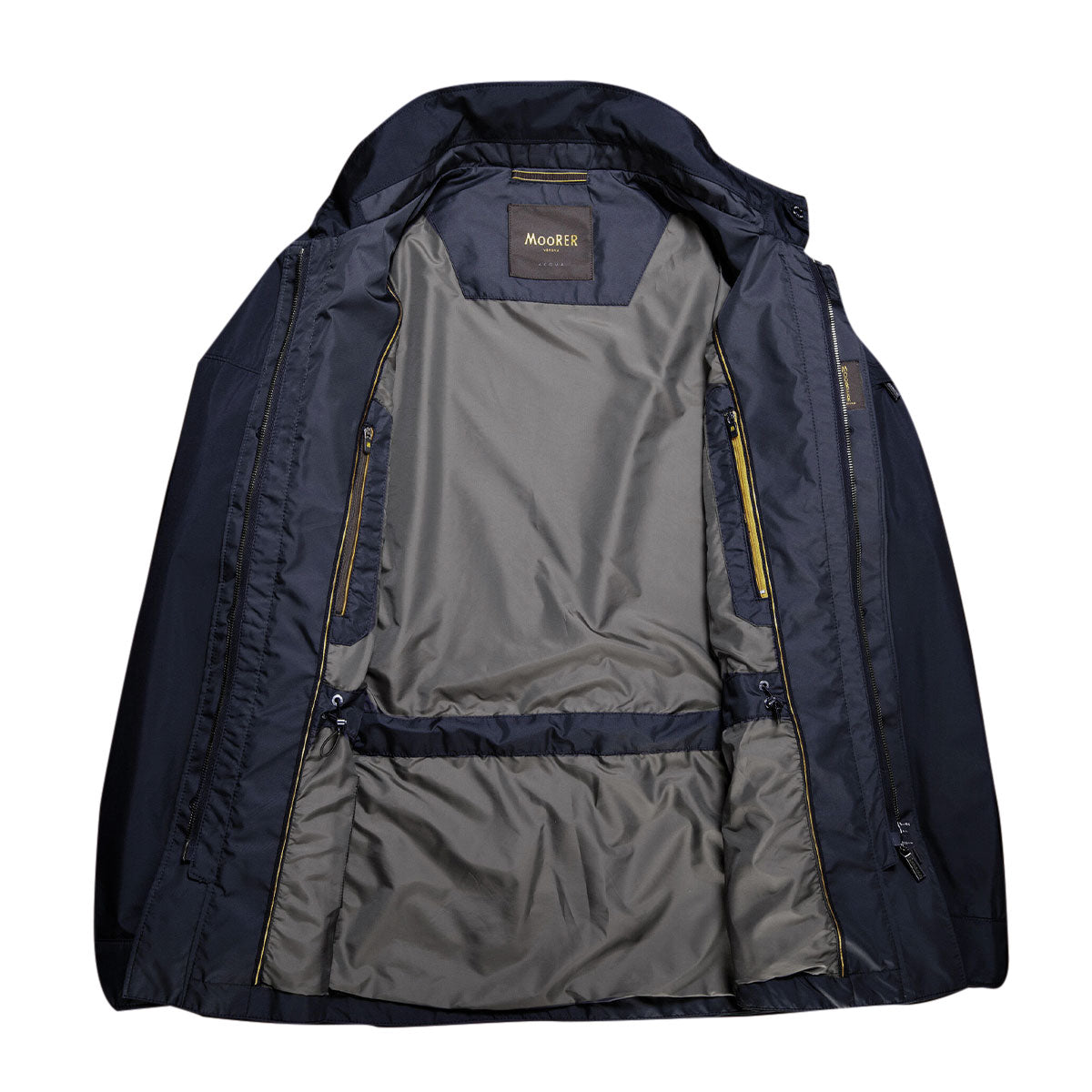 Moorer - Moorer Navy 'Ezio' Lightweight Water Repellent Coat BLOUSONS MooRER