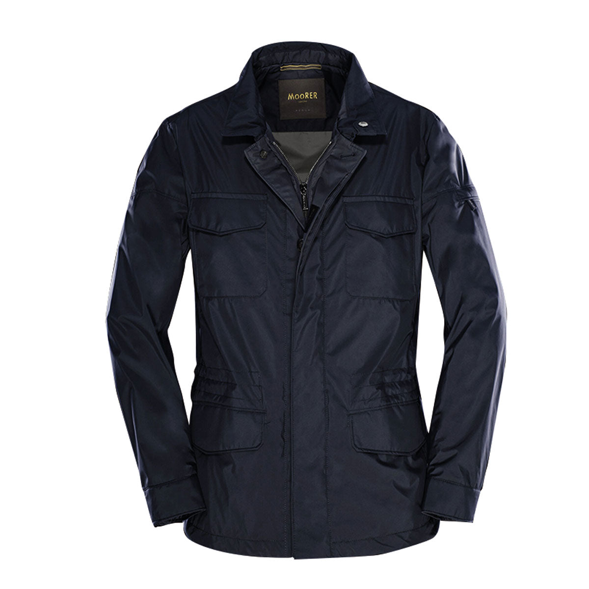 Moorer - Moorer Navy 'Ezio' Lightweight Water Repellent Coat BLOUSONS MooRER