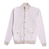 Robert Old - Cream Cotton Bomber Sweater KNITWEAR Robert Old