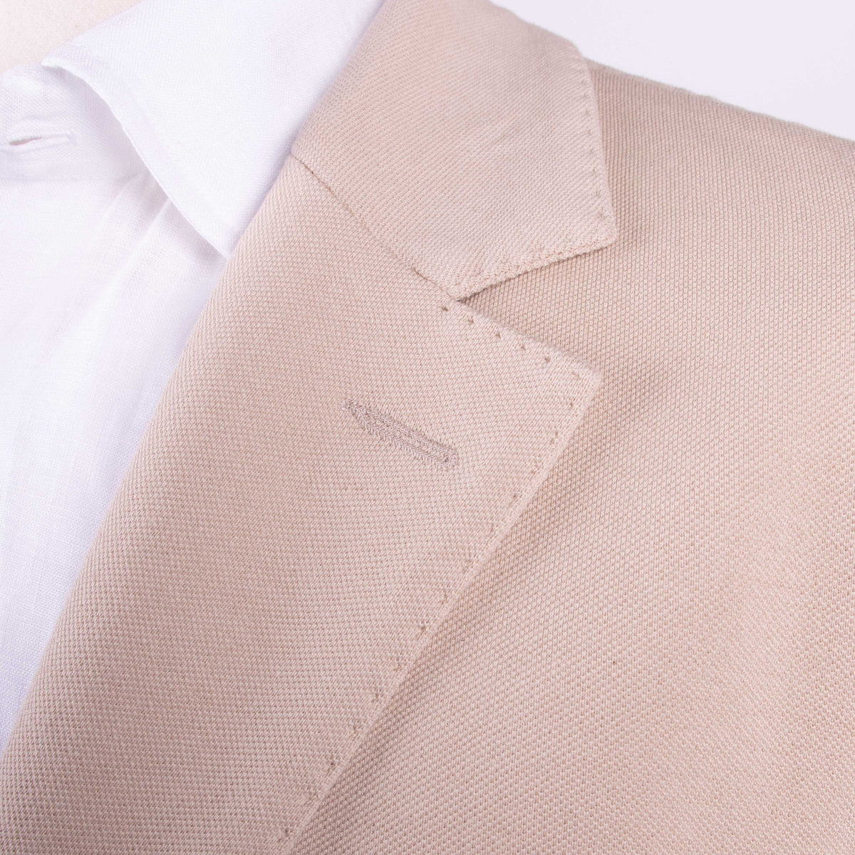 Camel Pure Cotton Lightweight Blazer JACKETS Robert Old