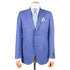 Belvest - Light-Blue Check Summer Wool Suit SUITS Belvest