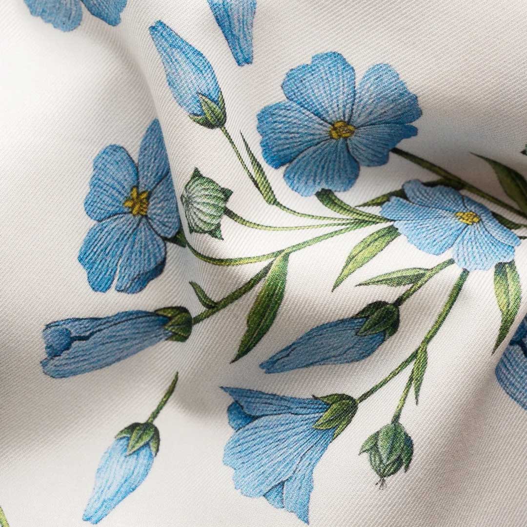 Eton - Floral Print Signature Cotton Twill Shirt L/S SHIRTS Eton
