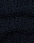 Robert Old - Navy Cotton Structured Knitted Polo Shirt S/S POLOS Robert Old