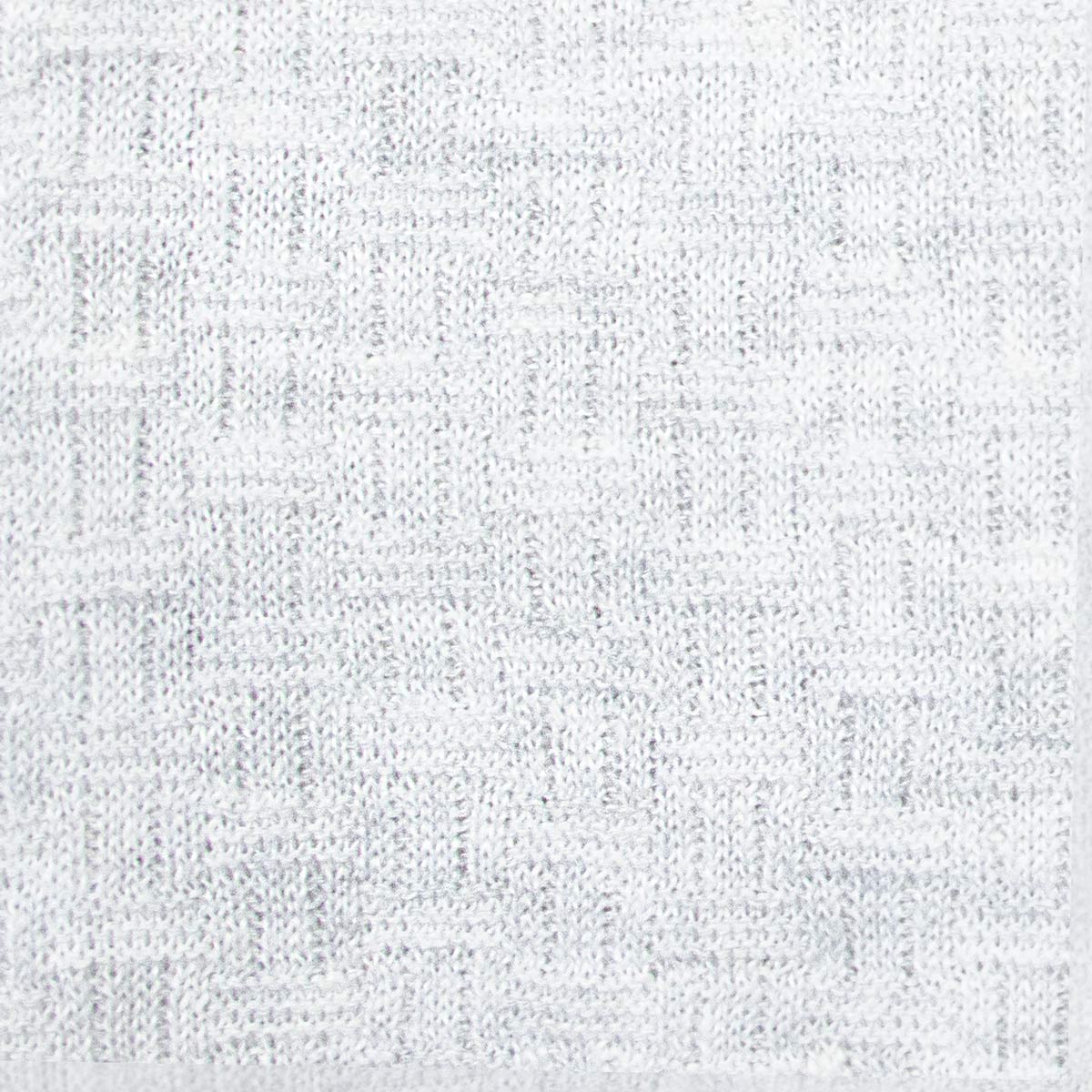 Robert Old - Light Grey Knitted Linen and Cotton Textured Crew Neck T-Shirt TEE SHIRTS Robert Old