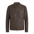 Belstaff - Burnt Oak Tour Waxed Cotton Overshirt BLOUSONS Belstaff