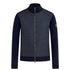 Belstaff - Washed Navy Kelbrook Merino Wool Zip Cardigan KNITWEAR Belstaff