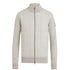 Belstaff - Chrome Grey Kelbrook Merino Wool Zip Cardigan KNITWEAR Belstaff
