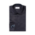 Eton - Navy Floral Trim Signature Twill Slim Fit Shirt L/S SHIRTS Eton