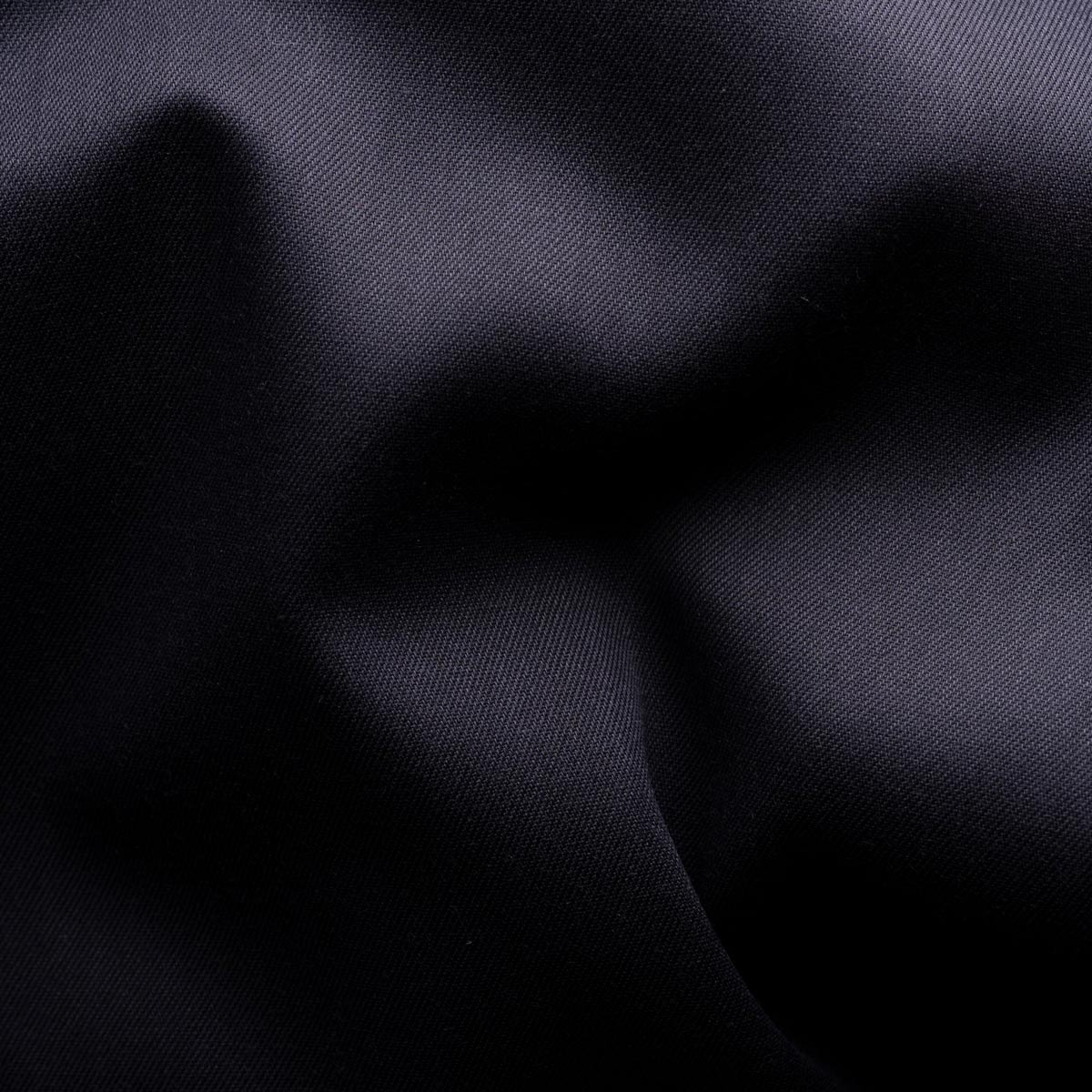 Eton - Navy Floral Trim Signature Twill Slim Fit Shirt L/S SHIRTS Eton