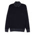 Paul & Shark - Navy Zip Neck Virgin Wool Sweater KNITWEAR Paul & Shark