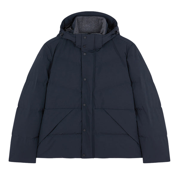 【新品未使用】WIND AND SEA FLEECE PUFFER JACKET Burnt Orange Typhoon® Save the Sea 4x4 Stretch Down Padded Jacket