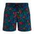 Vilebrequin - Bleu Marine Tropical Flowers 'Moorise' Swim Shorts SWIMWEAR Vilebrequin