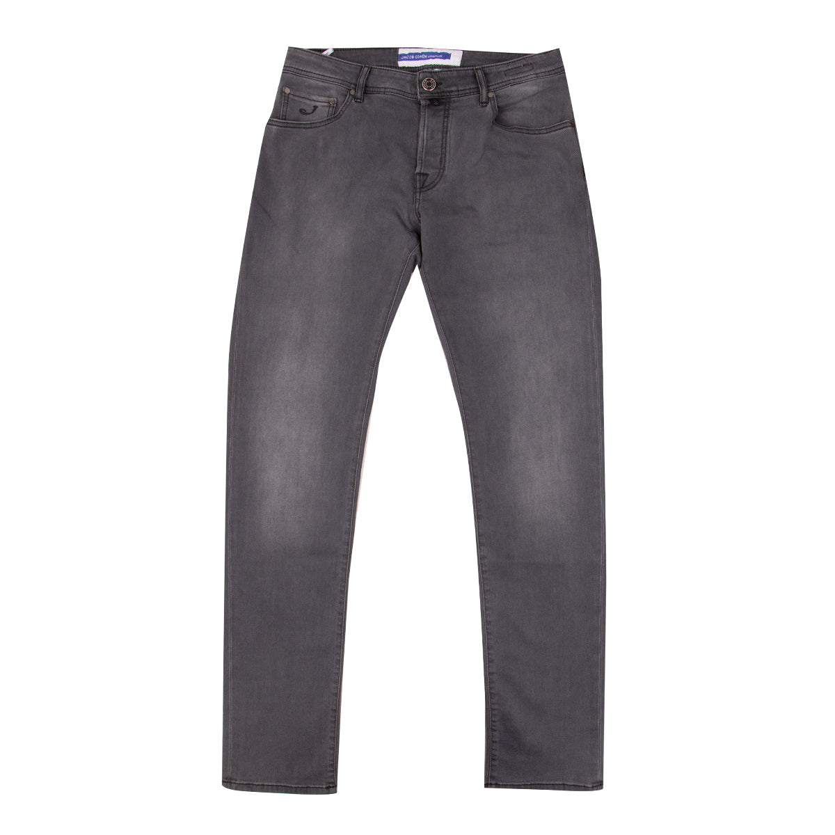Jacob Cohen - Mid Grey 'Nick' Stretch Slim Fit Jeans JEANS Jacob Cohen