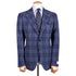 Belvest - Blue Check 'Jacket in a Box' Wool & Cashmere Unstructured Jacket JACKETS Belvest