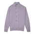 Silver Virgin Wool Button Down Sweater KNITWEAR Robert Old