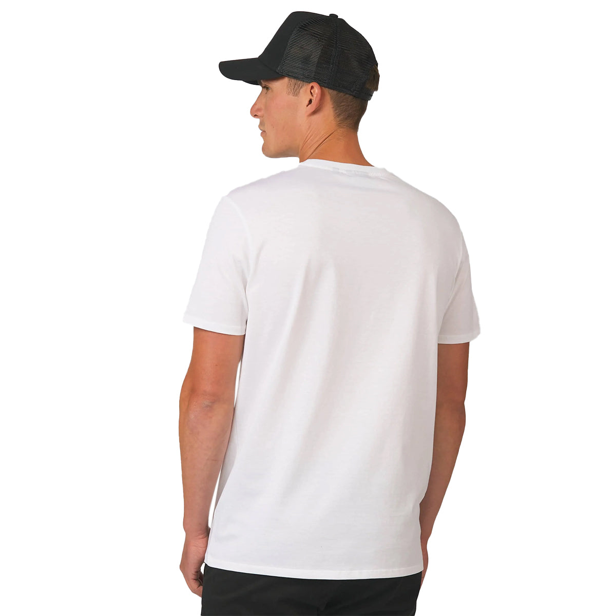 Sandbanks - White Badge Logo Cotton T-Shirt TEE SHIRTS Sandbanks
