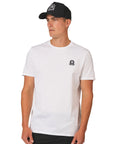 Sandbanks - White Badge Logo Cotton T-Shirt TEE SHIRTS Sandbanks