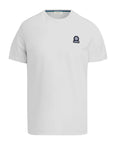 Sandbanks - White Badge Logo Cotton T-Shirt TEE SHIRTS Sandbanks