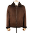 Robert Old - Brown Suede Shearling-lined Bomber Jacket LEATHERS Robert Old