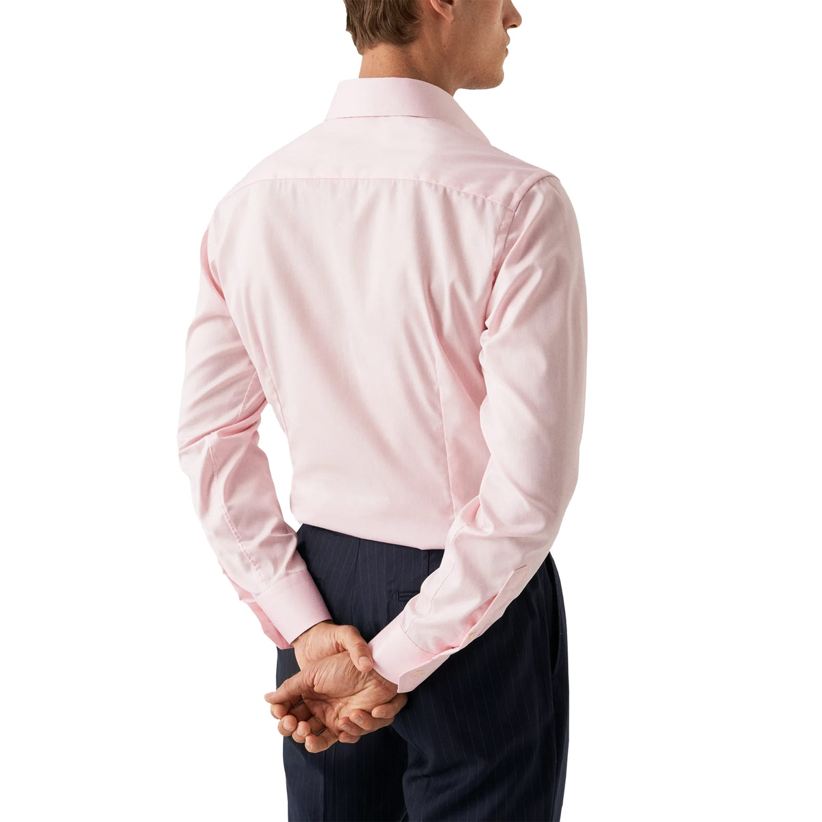 Eton - Pink Signature Twill Shirt Slim Fit Shirt L/S SHIRTS Eton