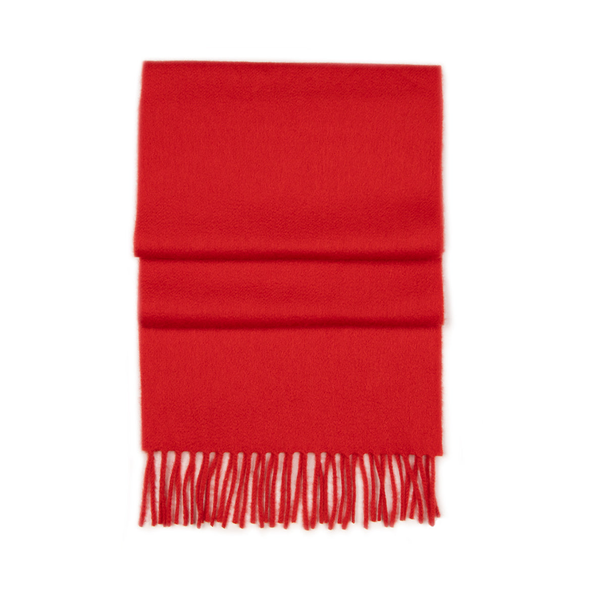Robert Old - Red Classic Cashmere Scarf SCARVES Robert Old