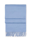 Robert Old - Wedgewood Blue Classic Cashmere Scarf SCARVES Robert Old