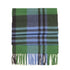 Green & Blue Check Cashmere Scarf SCARVES Robert Old