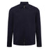 Belstaff - Navy 'Channel' Seersucker Cotton Mix Overshirt BLOUSONS Belstaff
