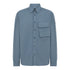 Belstaff - Blue Flint Scale Long Sleeve Shirt L/S SHIRTS Belstaff