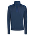Belstaff - Insignia Blue Kilmington Merino Wool Quarter Zip Sweater KNITWEAR Belstaff