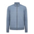 Belstaff - Flint Blue Kelbrook Merino Wool Zip Cardigan KNITWEAR Belstaff