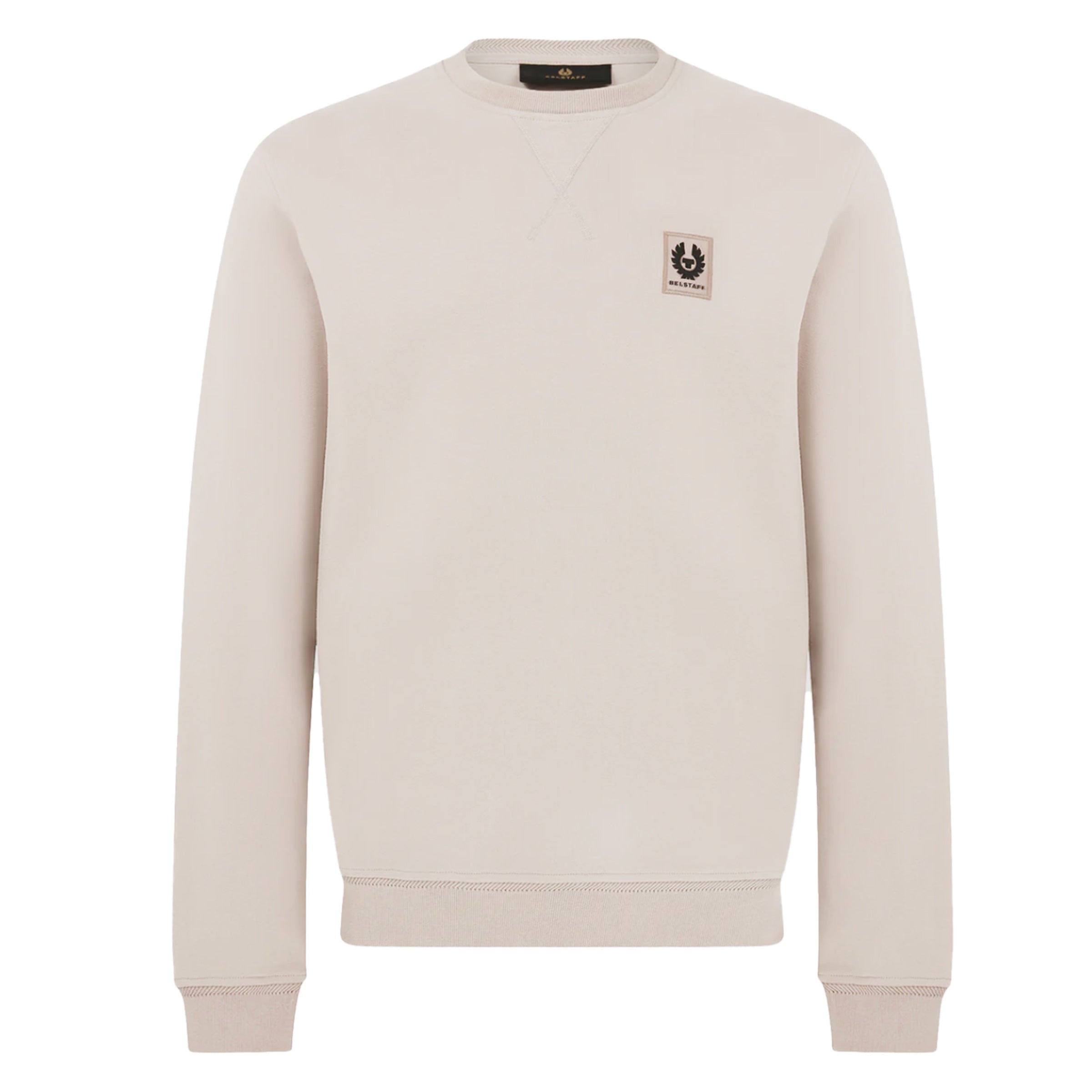 Belstaff - Stone Beige Cotton Fleece Sweatshirt SWEATS Belstaff