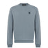 Belstaff - Flint Blue Fleece Cotton Sweatshirt SWEATS Belstaff