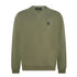 Belstaff - Surplus Green Fleece Cotton Sweatshirt SWEATS Belstaff