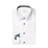 Eton - White Paisley Floral Contrast Signature Twill Slim Fit Shirt L/S SHIRTS Eton