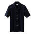 Eton - Navy Filo di Scozia Jacquard Resort Shirt S/S SHIRTS Eton