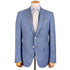Mid Blue Wool, Silk & Linen Jacket JACKETS Robert Old