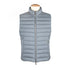 Moorer - Moorer Chambray Blue 'Calaf' Down Filled Gilet BLOUSONS MooRER
