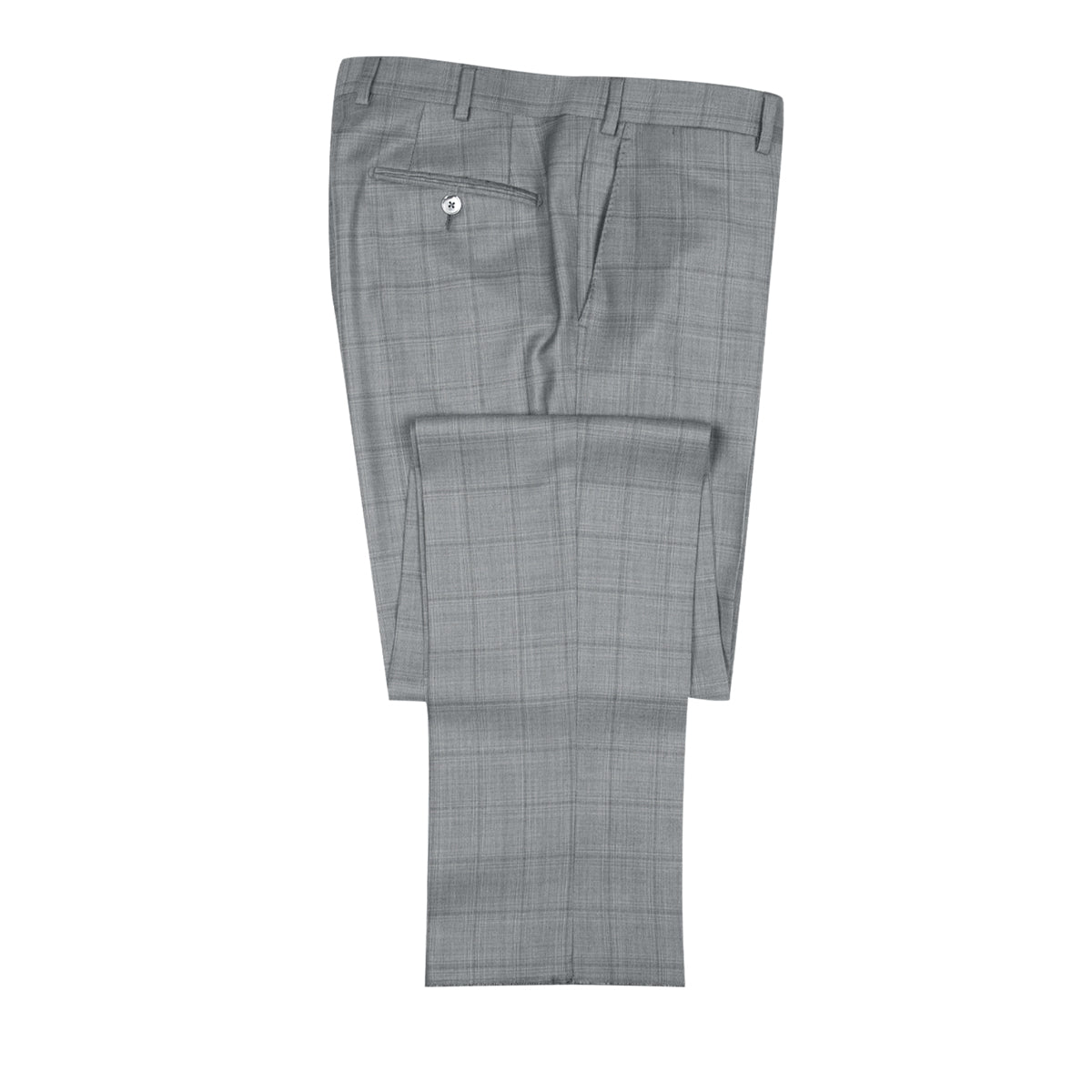 Grey Check Loro Piana Super 150s Merino Wool Suit SUITS Robert Old