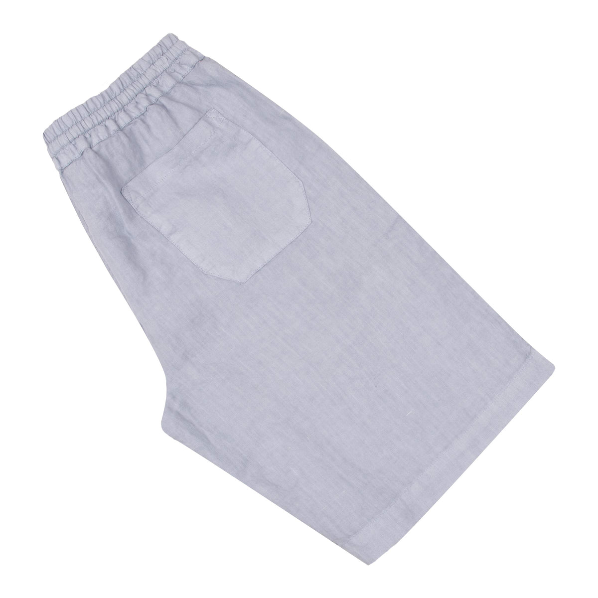 Fedeli - Powder Blue 'Vico' Drawstring Linen Shorts SHORTS Fedeli