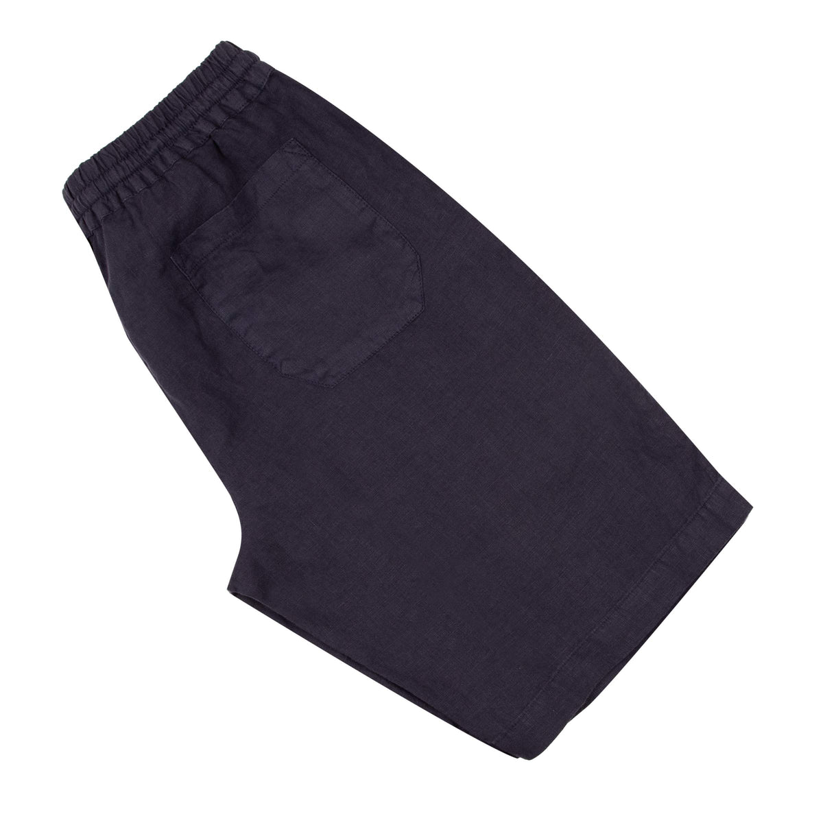 Fedeli - Navy 'Vico' Drawstring Linen Shorts SHORTS Fedeli