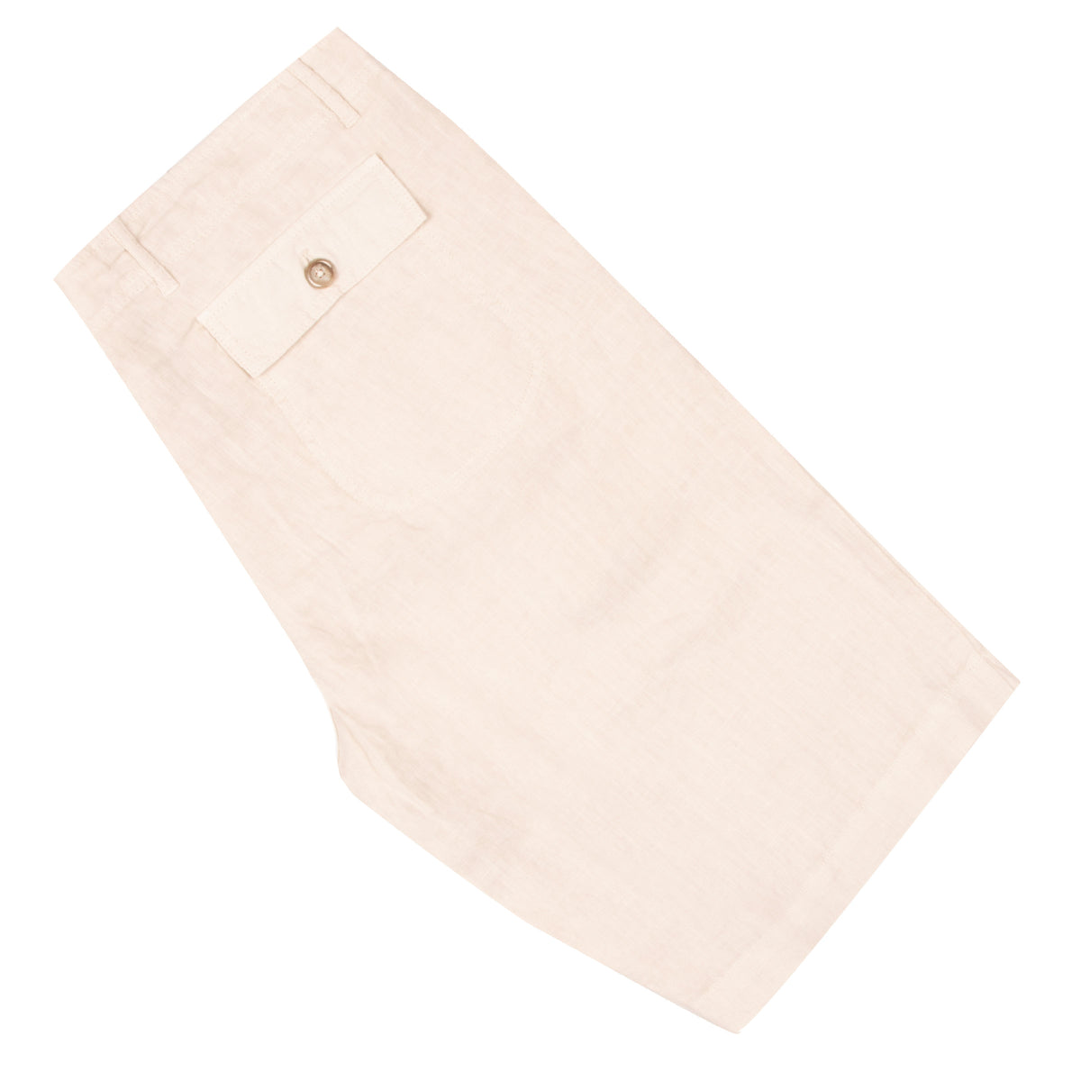 Fedeli - Beige Linen Tailored Bermuda Shorts SHORTS Fedeli