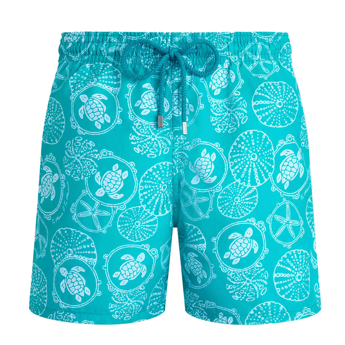 Vilebrequin - Disco Green 'Moorea' Oursins Bicolores Swim Shorts SWIMWEAR Vilebrequin