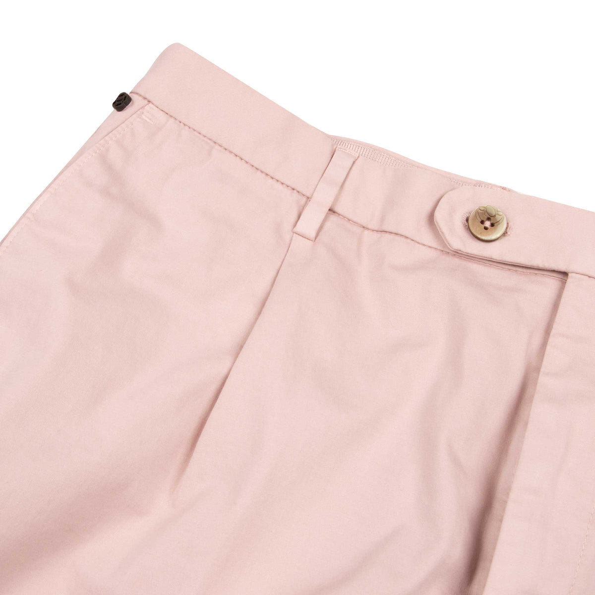 Light Pink Cotton Stretch Chino Shorts SHORTS Robert Old