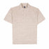 Fedeli - Oatmeal Beige Linen and Cotton Piqué Polo S/S POLOS FEDELI